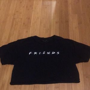 Friends crop top